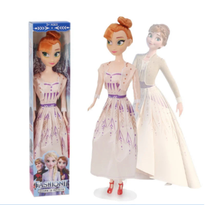 Frozen 2 elsa anna figura princesa boneca brinquedos neve rainha crianças meninas brinquedos elsa bonecas roupas para bonecas crianças presente de natal