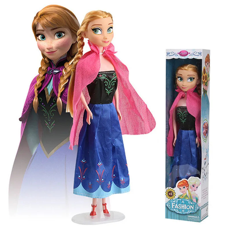 Frozen 2 elsa anna figura princesa boneca brinquedos neve rainha crianças meninas brinquedos elsa bonecas roupas para bonecas crianças presente de natal